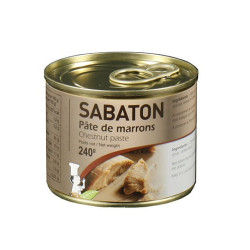 Pâte de marrons 1/4 240g SABATON