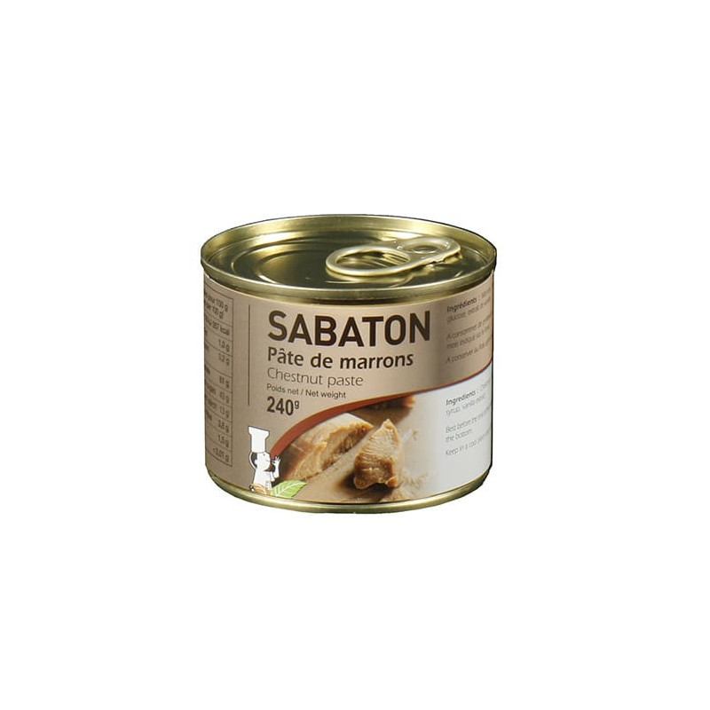 Pâte de marrons 1/4 240g SABATON