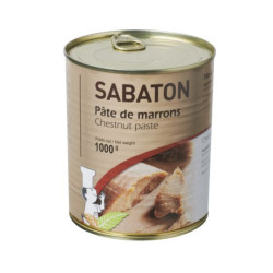 Pâte de marrons 4/4 1kg SABATON