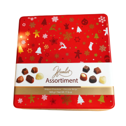 Chocolats belges assortiment de Noël 500g - Hamlet