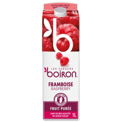 Purée de fruit Framboise sans sucre ajouté - Boiron