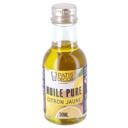 Huile pure de citron 30 ml