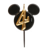 Bougie anniversaire oreilles de Mickey - Disney (plusieurs chiffres 0 à 9)